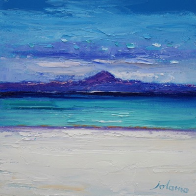 Ben More from Tiree Summerlight 12x12
